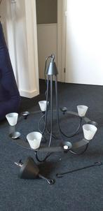 Lustre/lustre/lampe suspendue avec lumières et bougies, Enlèvement, Comme neuf, Métal