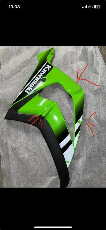 Carénage zx10r 2015, Enlèvement
