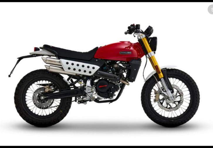 Fantic  Caballero Scrambler 125cc, Motoren, Motoren | Overige merken, Particulier, Overig, 11 kW of minder, 1 cilinder, Minimaal motorrijbewijs A1