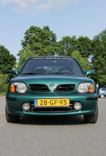 Nissan micra k11 groen
