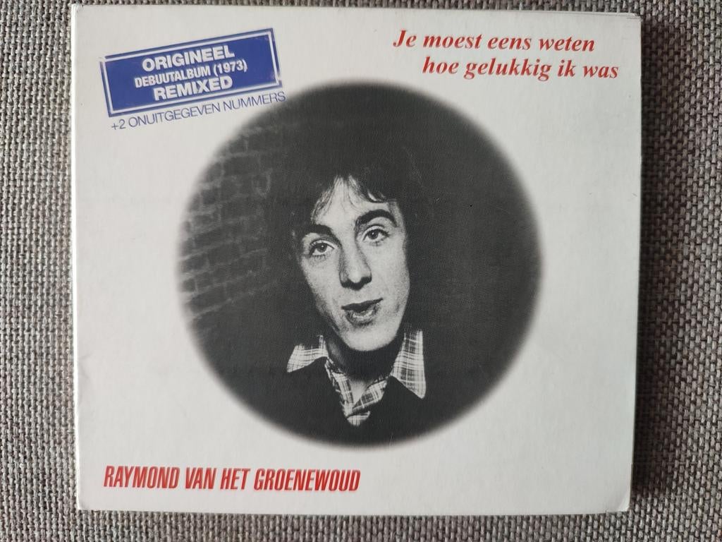 CD : RAYMOND VAN HET GROENEWOUD - JE MOEST... (Reissue 2010), Cd's en Dvd's, Cd's | Nederlandstalig, Ophalen of Verzenden, Zo goed als nieuw