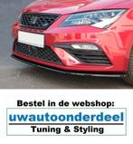 Maxton Spoiler Voorspoiler Splitter Voor Seat Leon Cupra / F, Auto diversen, Tuning en Styling, Verzenden