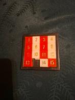 Klassieke schuifpuzzel of 15-puzzel, Kinderen en Baby's, Speelgoed | Kinderpuzzels, Ophalen of Verzenden, Gebruikt, 6 jaar of ouder