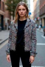 ✨️MANIA Tweed Jasje Maat 38 - Met BUNDELKORTING‼️✨️, Kleding | Dames, Maat 38/40 (M), Overige kleuren, Ophalen of Verzenden, Zo goed als nieuw