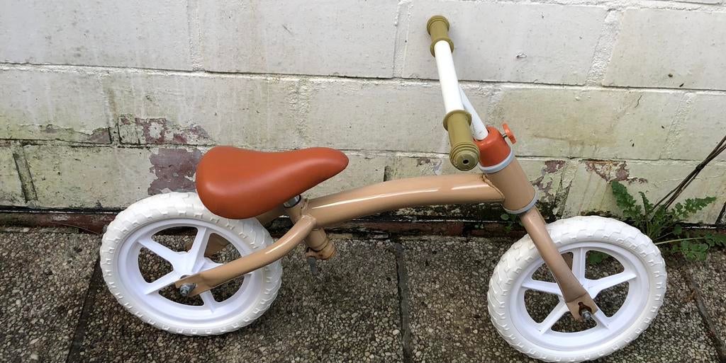 Draisienne en métal beige, Enlèvement, Comme neuf, Vélo d'équilibre