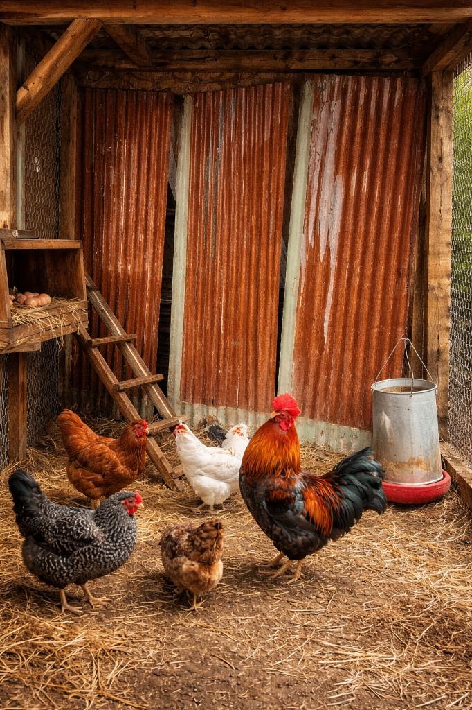 lange metalen golfplaten, Ophalen
