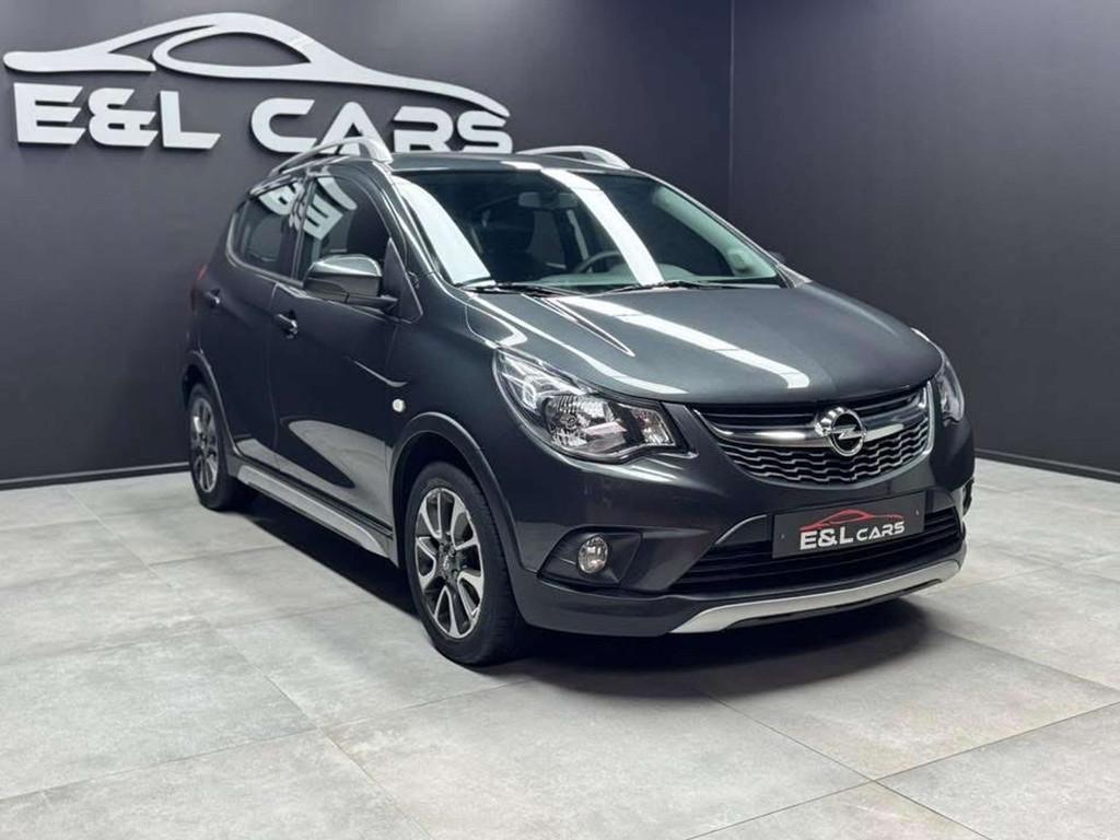 Opel KARL Karl Rocks 1.0i *12 mois de garantie* (bj 2019), Stof, Gebruikt, https://public.car-pass.be/vhr/4db05134-26d1-46e9-9467-1569c50a2651