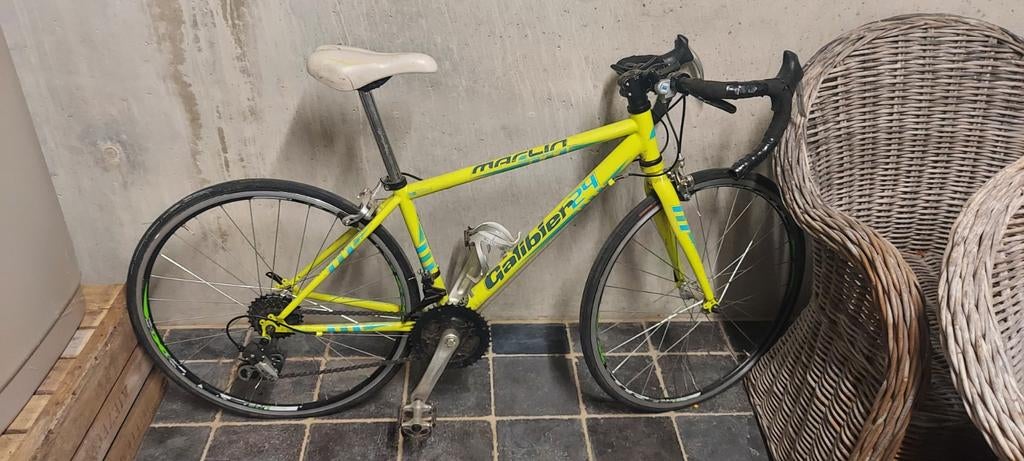 Koersfiets kind, Ophalen