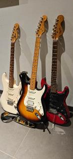 3x Fender stratocaster, Muziek en Instrumenten, Ophalen, Gebruikt, Solid body, Fender