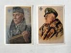 2x Duitse postkaarten wo2, Ophalen of Verzenden, Landmacht, Foto of Poster