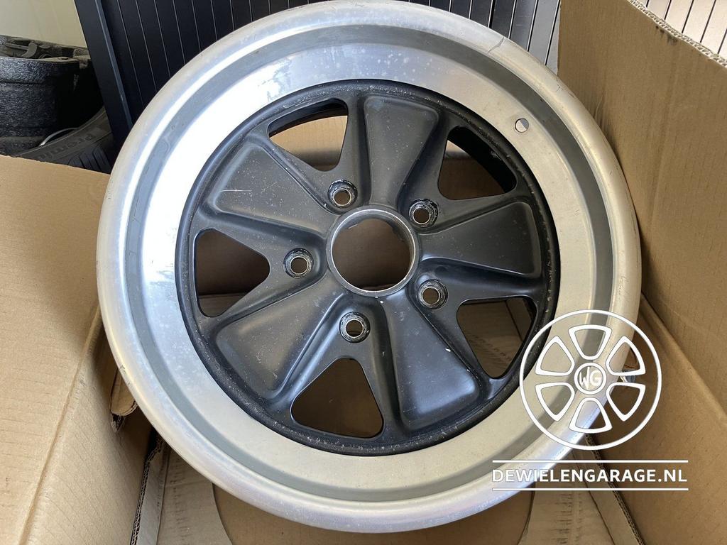 1x Fuchs 16 inch 7J Origineel 5x130 Porsche 16x7 9113612044, -, Utilisé, -, -