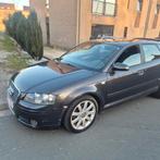 Audi A3 s line 2.0 TDI 140 clim semi cuir 2006 boite manuel, Autos, Audi, Achat, Boîte manuelle, Noir, 5 portes