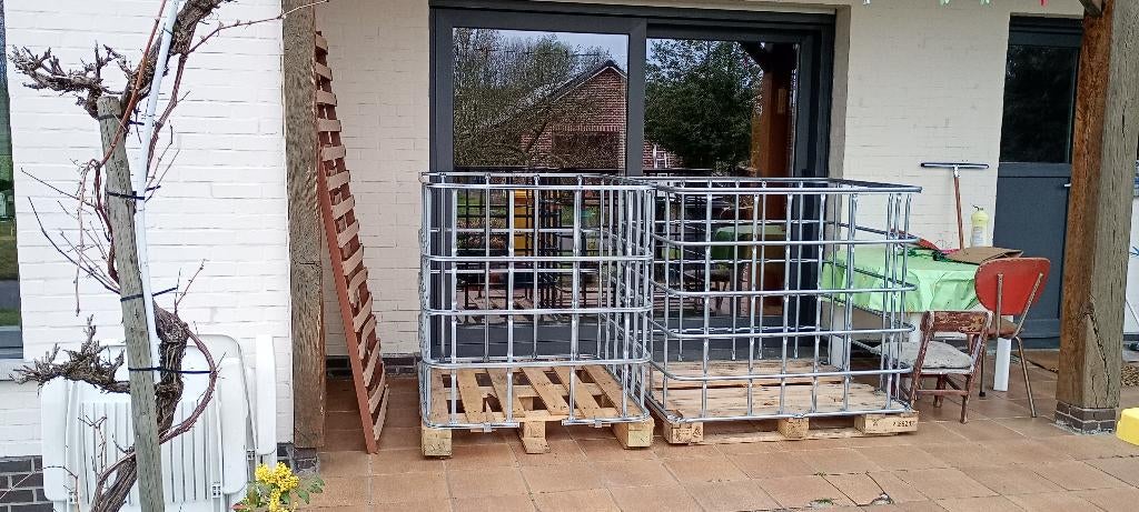 ICB kratten, Doe-het-zelf en Bouw, Kratten en Dozen, Ophalen, 60 cm of meer, Zo goed als nieuw, 50 cm of meer