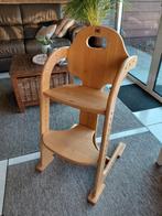 KINDERSTOEL IN HOOGTE REGELBAAR, Ophalen, Gebruikt, Meegroeistoel, Afneembaar eetblad
