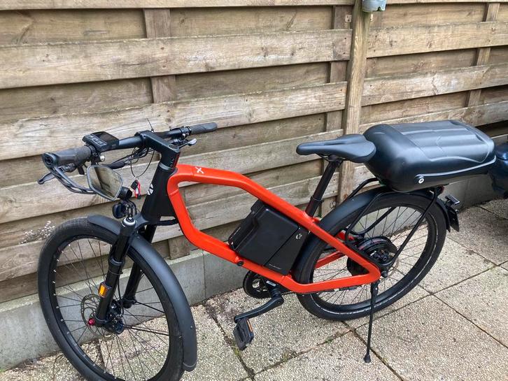 Autocollant x speed 45, Vélos & Vélomoteurs, Vélos électriques, Comme neuf, Moustache, Enlèvement