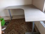 Hoekbureau 2m60 op 2m, Enlèvement, Réglable en hauteur, Utilisé, Bureau