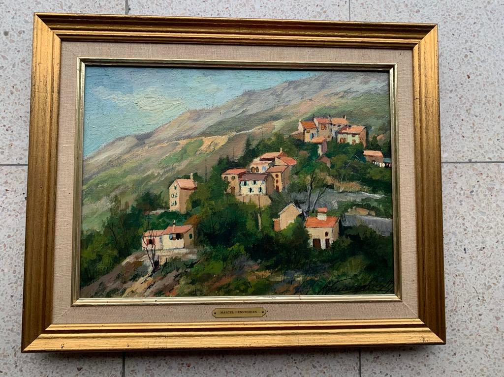 Schilderij Marcel Henneghien, Antiquités & Art, Enlèvement