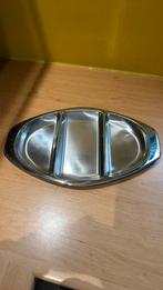 Cultura 38/24 roestvrijstalen ovale serveerschaal, Ophalen of Verzenden, Gebruikt, Ovaal