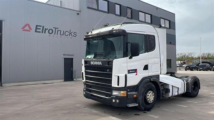 Scania 124 - 400 (PTO / MANUAL PUMP / POMPE MANUELLE / BOITE, Autos, Camions, Entreprise, Achat, ABS, Rétroviseurs électriques