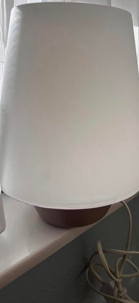 Nachtlampje kunststof +\- 25cm hoog, Maison & Meubles, Lampes | Abat-jour, Enlèvement, Neuf