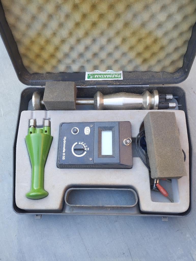 Vochtmeter, Ophalen, Zo goed als nieuw