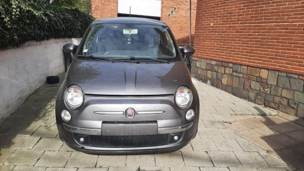 FIAT 500 2015 1200 ESSENCE AVEC C. TECHNIQUE, Argent ou Gris, Achat, Euro 6, Boîte manuelle