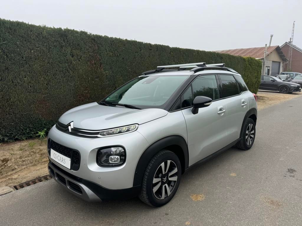 Citroen c3 Aircross | 99.000km | 1.2 Turbo Benzine | Full, Autos, Argent ou Gris, Euro 6, Entreprise, Boîte manuelle