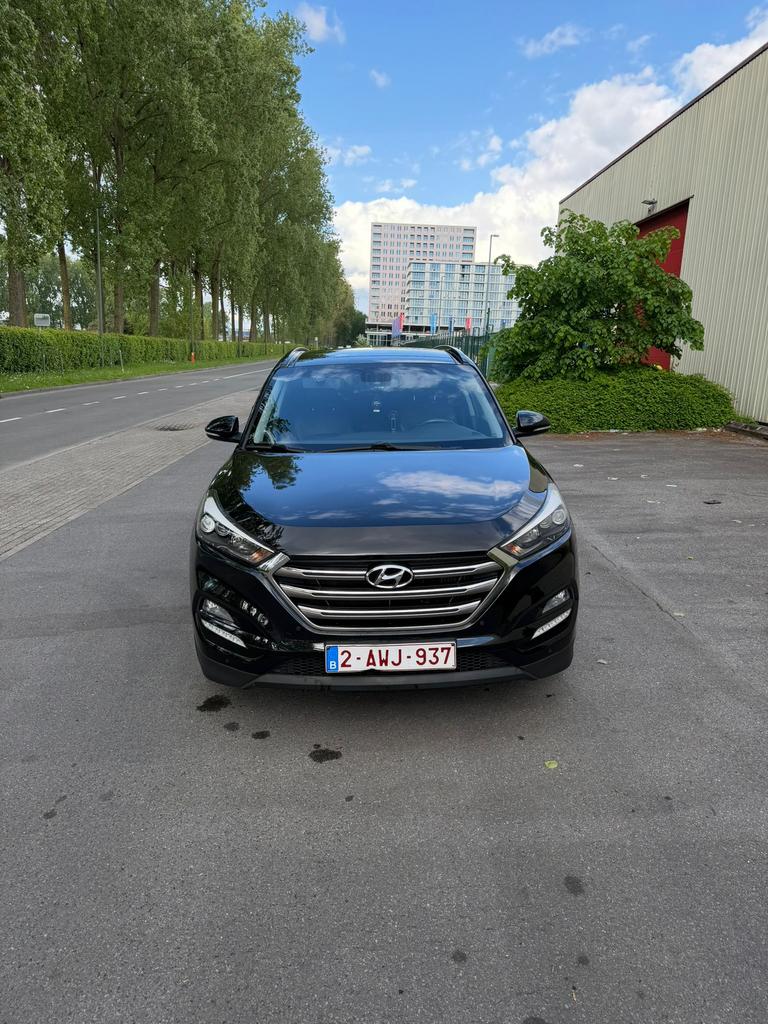 Hyundai Tucson, Cuir, Euro 6, Carnet d'entretien, Noir