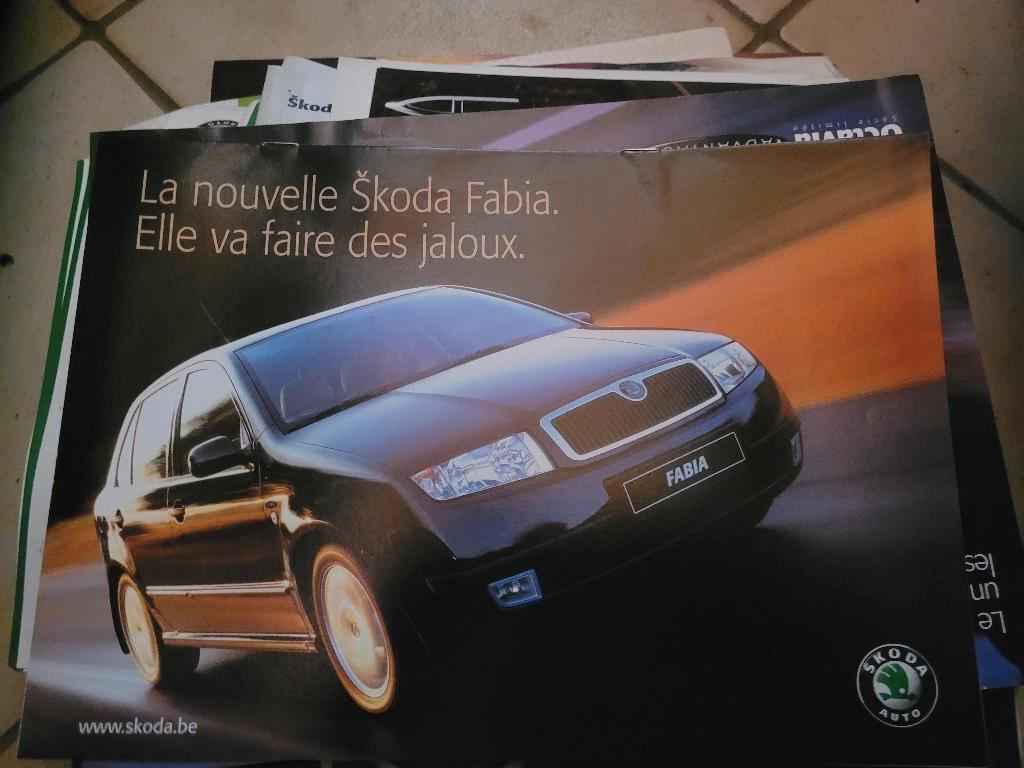 Catalogue Officiel Škoda Fabia G1 (Ancienne Concession), Enlèvement, Neuf, Général