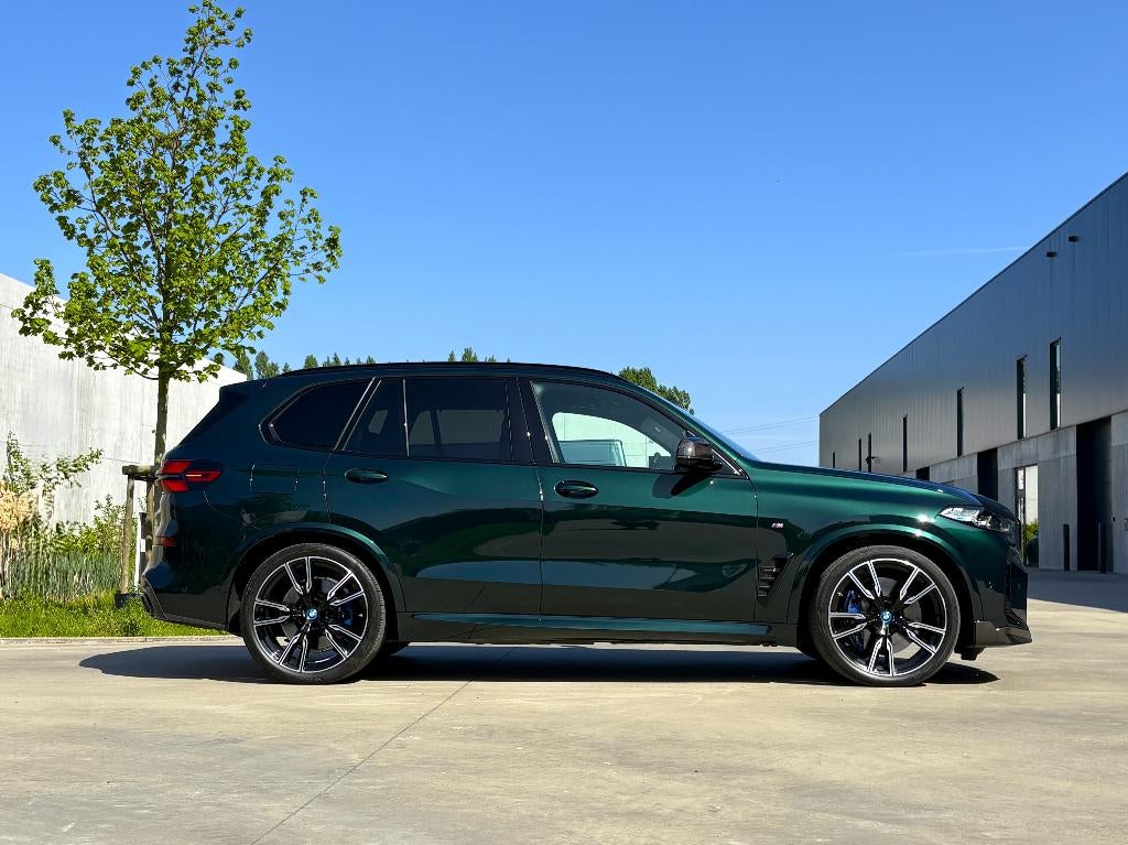 BMW X5 xdrive 50e Mpack    oxford green tailored with carbon, Cuir, Achat, Garantie prolongée, Entretenue par le concessionnaire