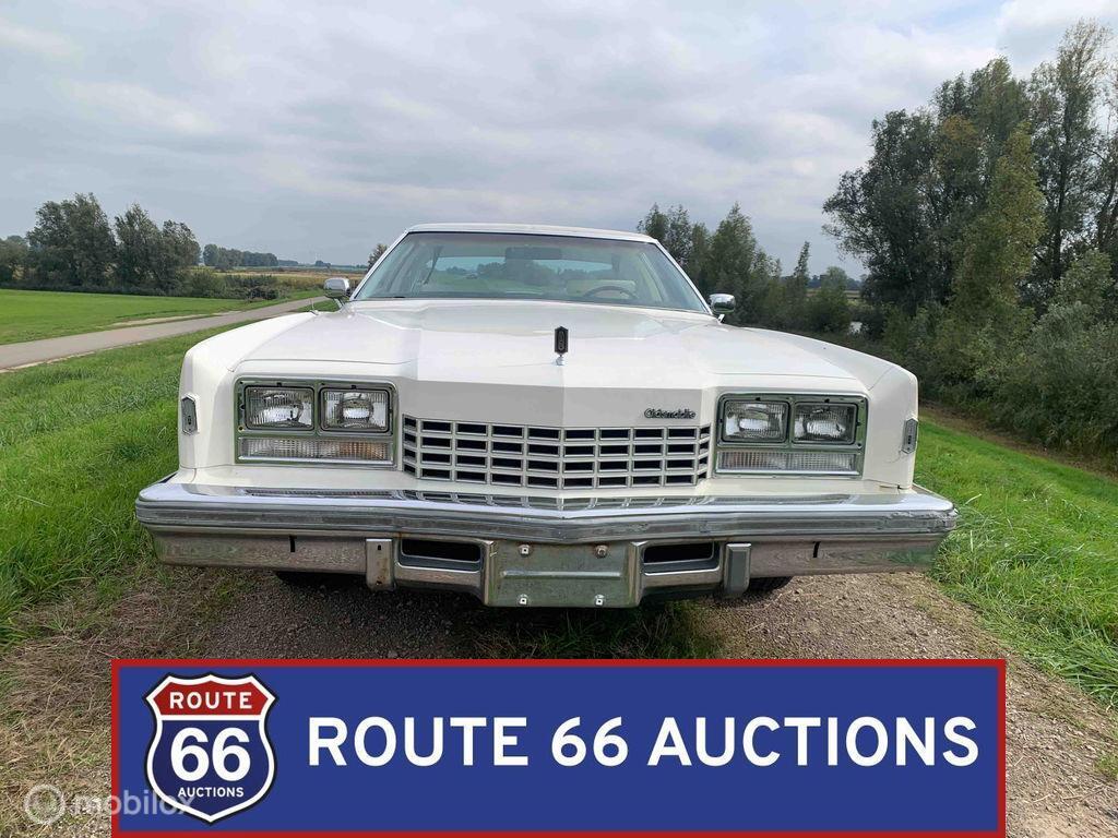 Oldsmobile Toronado | 1977 | Route 66 Auctions, Zwart, Bedrijf, Handgeschakeld, Overige carrosserie