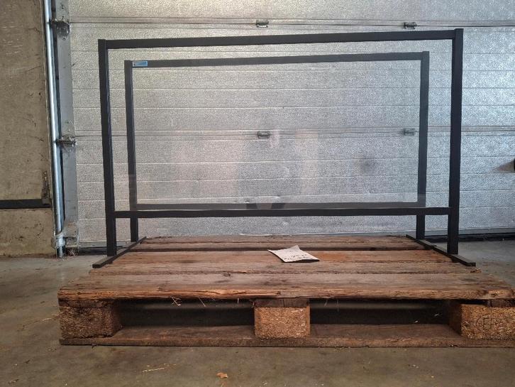 Glazen scheidingswanden 3x, Huis en Inrichting, Overige Huis en Inrichting, Zo goed als nieuw, Ophalen