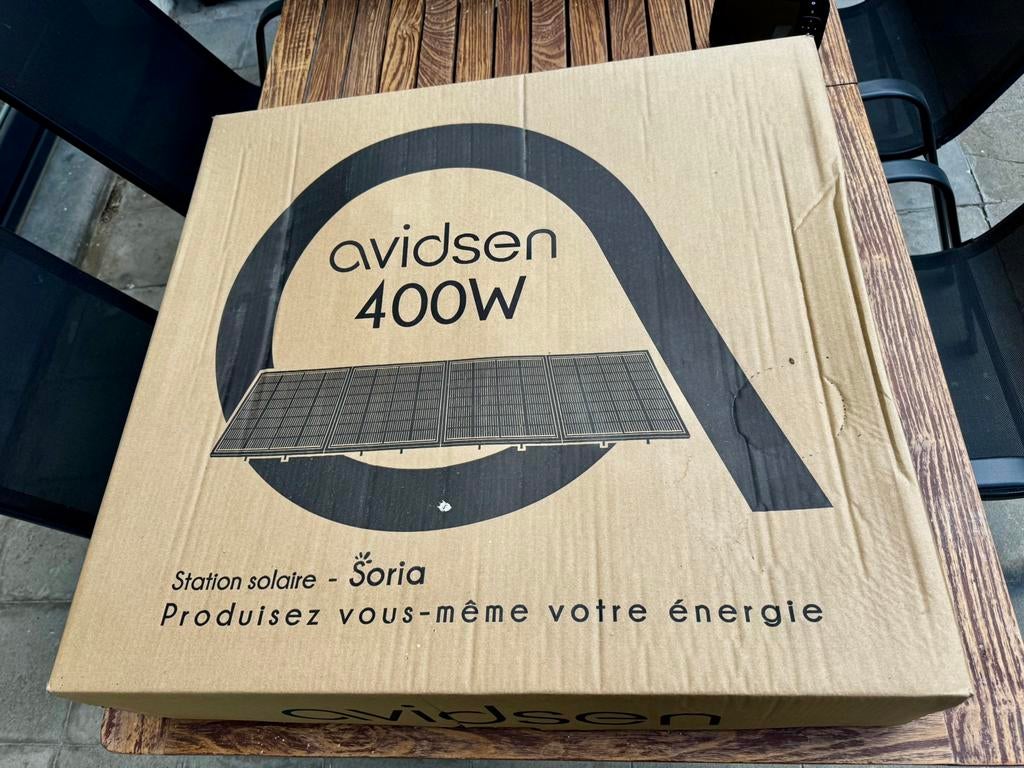 Avidsen 400W stekkerpanelen, Bricolage & Construction, Panneaux solaires & Accessoires, Enlèvement, Comme neuf, Système complet