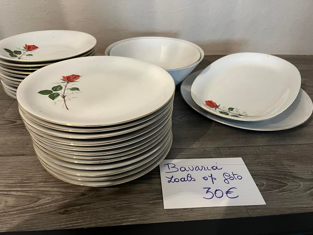 Servies, Maison & Meubles, Cuisine | Vaisselle, Enlèvement