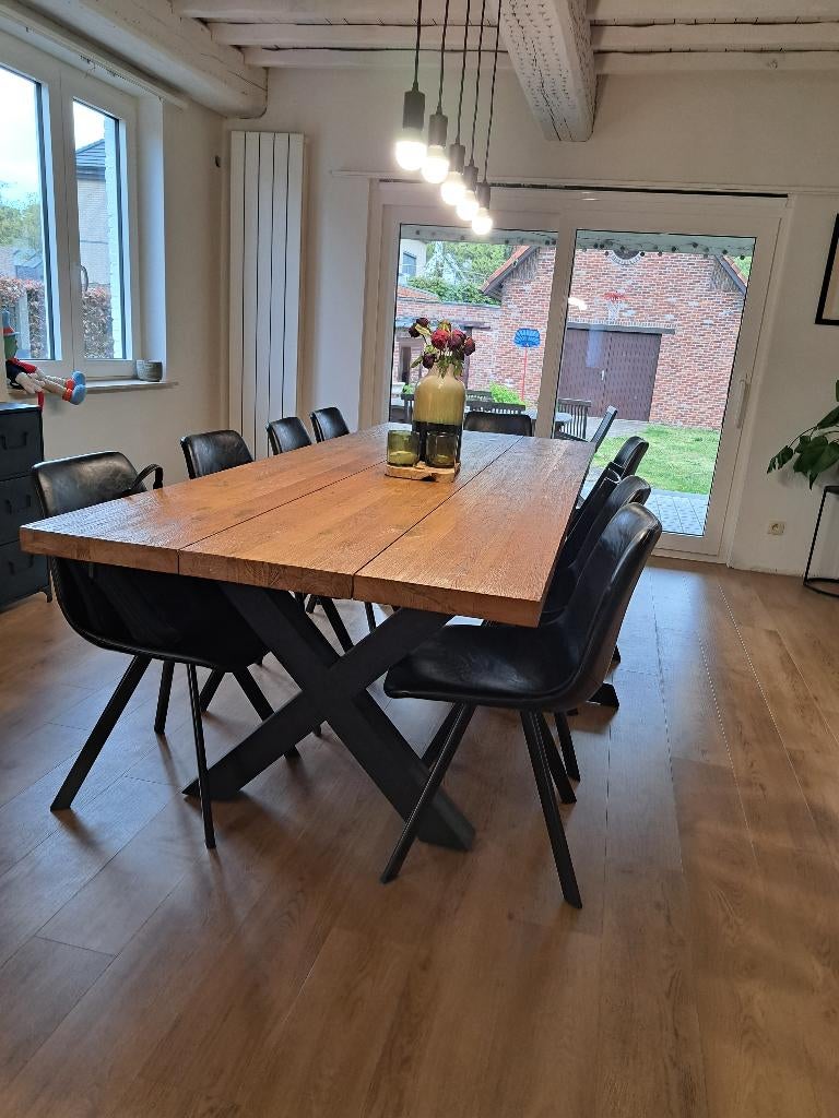 Table salle à manger, Maison & Meubles, Comme neuf, 100 à 150 cm, Enlèvement, Rectangulaire