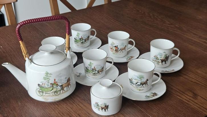 Service à thé Winterling Bavaria – Complet, Antiquités & Art, Antiquités | Services (vaisselle) complet, Enlèvement