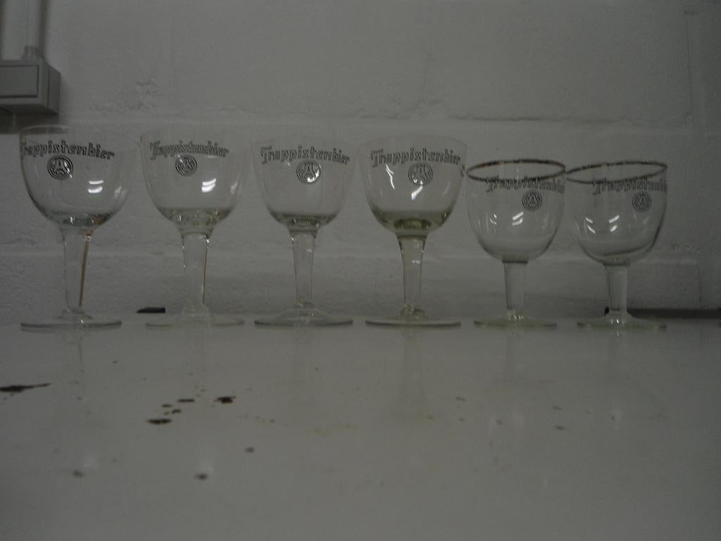 Trappistenbier en westmalle glazen allerlei soorten Nieuw, Verzamelen, Biermerken, Ophalen of Verzenden, Nieuw, Glas of Glazen