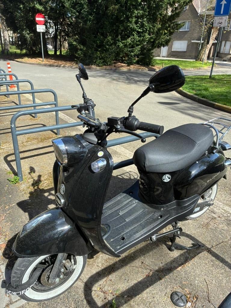 E-Logigi elektrische scooter in zwart, Motoren, Motoren | Overige merken, Particulier, Scooter, Motorrijbewijs A, Automaat, Ophalen