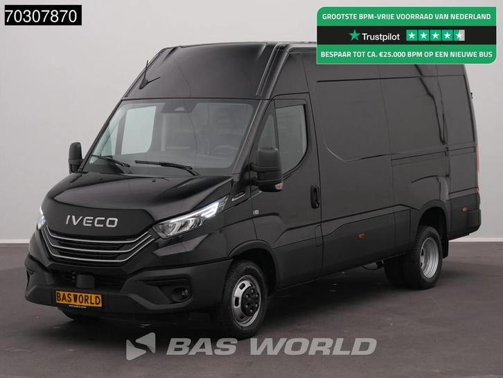 Iveco Daily 35C21 3.0L Automaat L2H2 210PK ACC LED Airco Cam, Auto's, Bestelwagens en Lichte vracht, Bedrijf, Te koop, Achteruitrijcamera