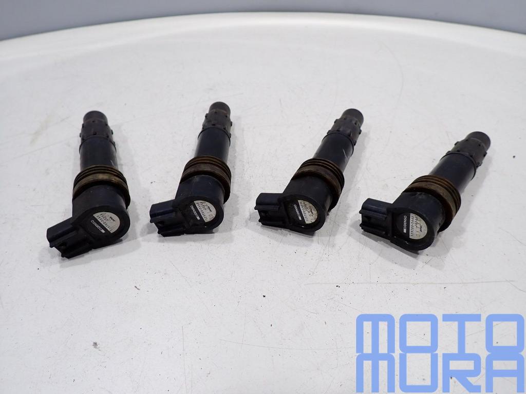 Bobine Bobines 4 stuks Suzuki GSXR 600 & 750 1996- 2000  SRA, Motoren, Gebruikt, -, -, Ophalen of Verzenden