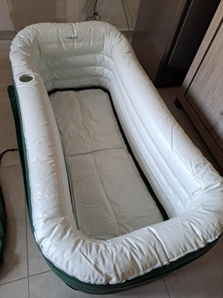 Tubble opblaasbar bad, Ophalen