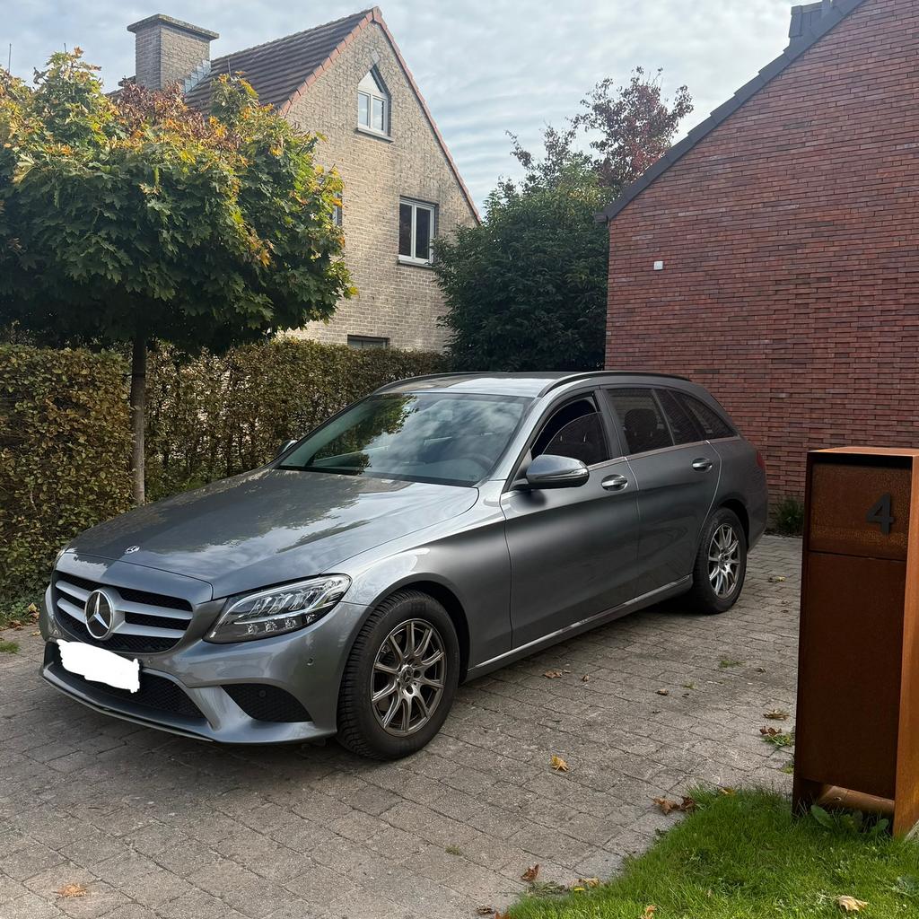 Mooie Mercedes C-Klasse van 2020 met weinig kilometers, Euro 6, Particulier, Te koop, Handgeschakeld