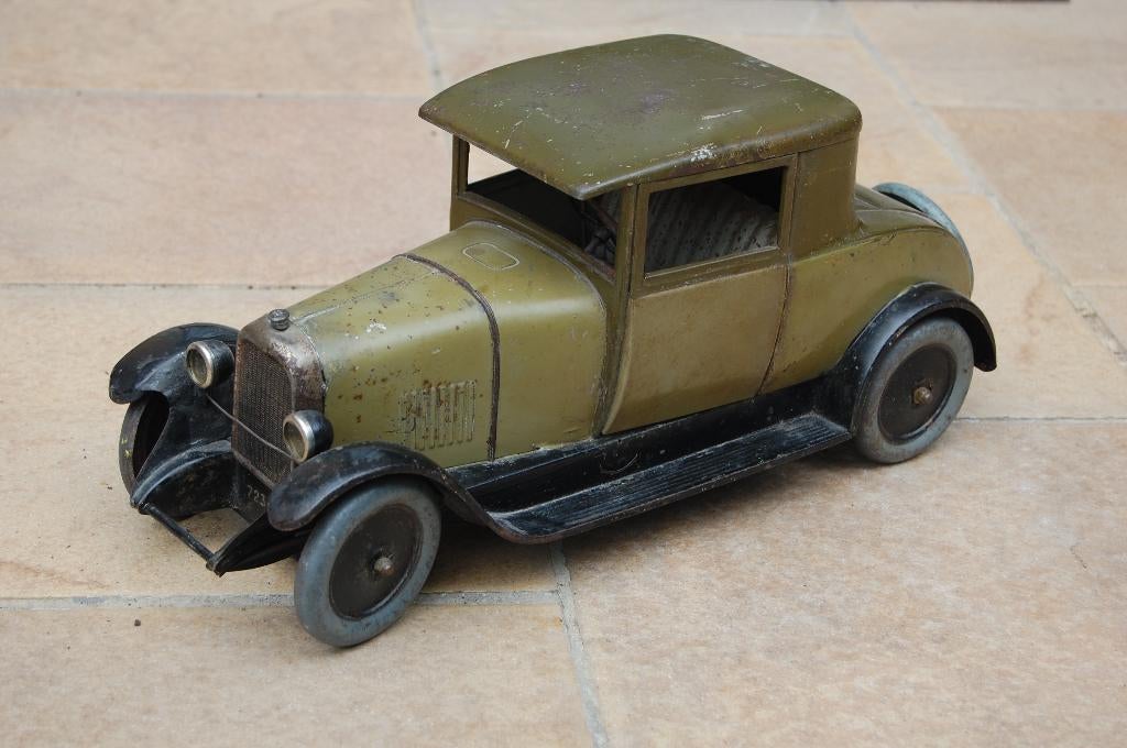 rare ancien jouet tole Citroen CIJ B14 coupe de 1928, Enlèvement ou Envoi