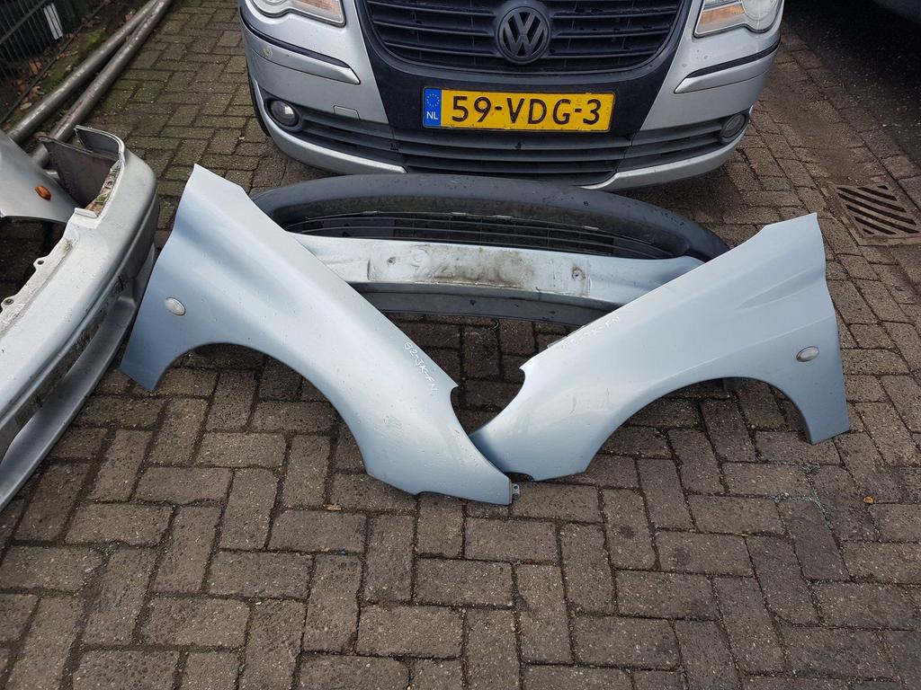 PEUGEOT 206  VOORSCHERMEN +BUMPER BJ 98 TOT 2008, Auto-onderdelen, Gebruikt, -, -, Ophalen of Verzenden