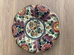 Prachtige vintage Delfts polychroom bord. Holland., Antiek en Kunst, Ophalen of Verzenden
