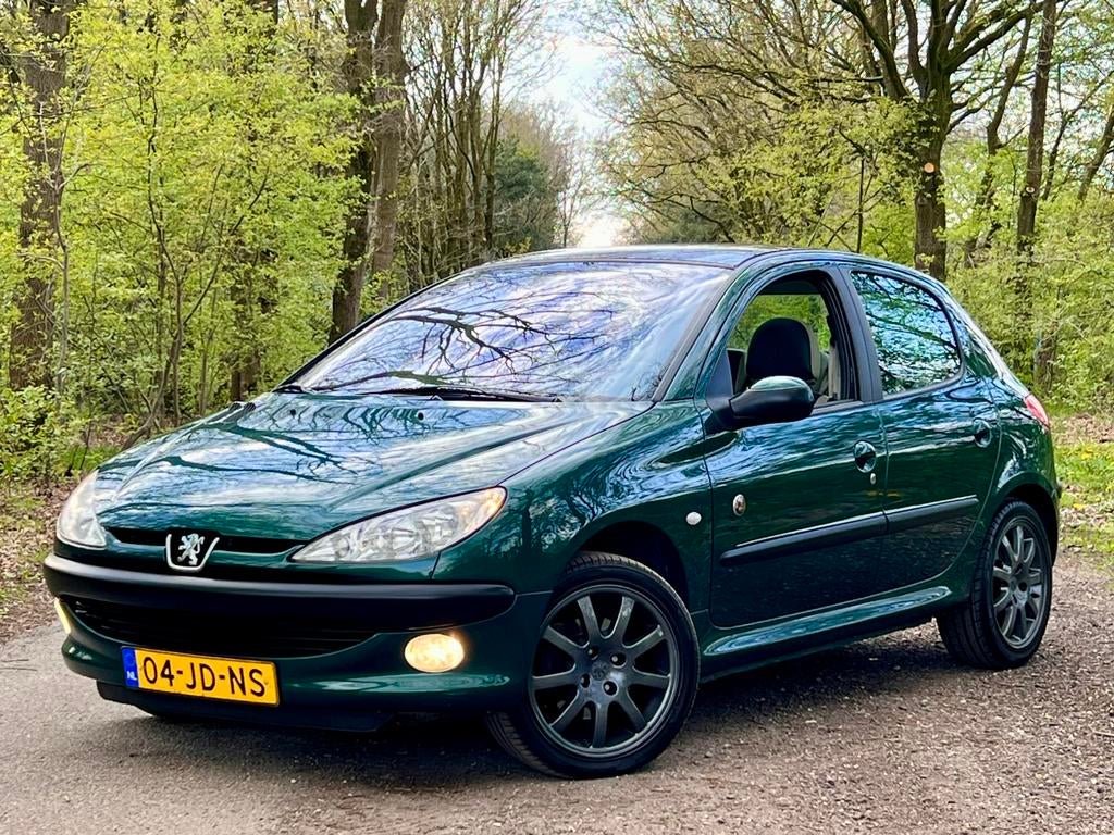 Peugeot 206 1.6 16V Roland Garros *Pano* | Nw. APK | Org. NL, Auto's, Voorwielaandrijving, Beige, 4 cilinders, 5 deurs