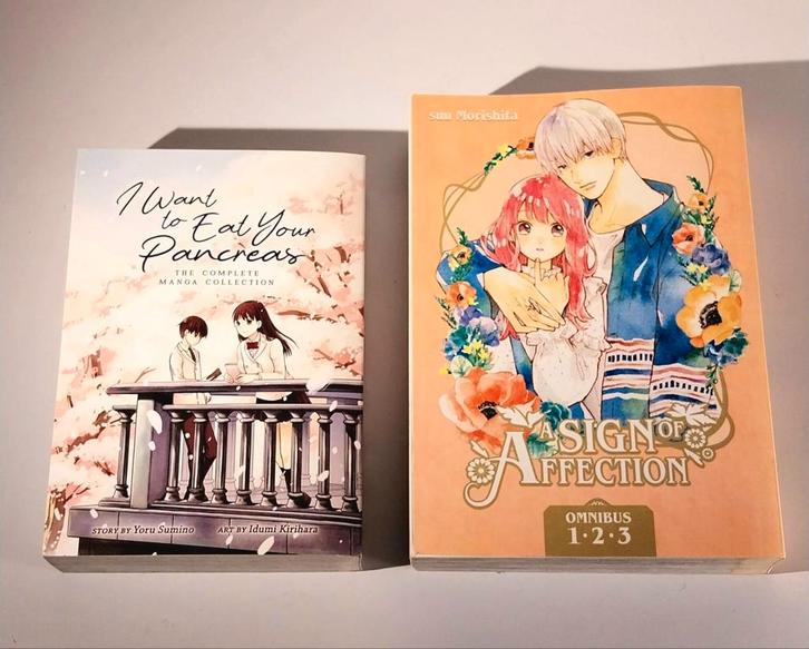 Manga Bundel: A Sign of Affection Omnibus 1 + I Want to Eat, Boeken, Strips | Comics, Zo goed als nieuw, Meerdere comics, Japan (Manga)