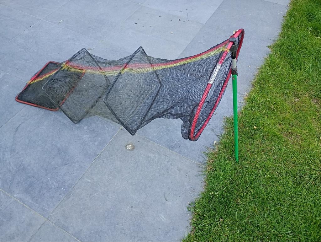 Aasnet lengte: 1,23m, Ophalen