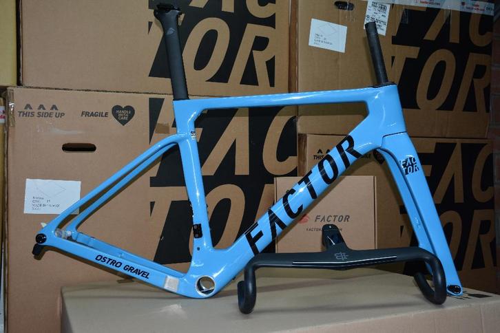 Factor OSTRO Gravel frameset - Stock deal - NIEUW, Fietsen en Brommers, Fietsen | Racefietsen, Nieuw, Meer dan 20 versnellingen