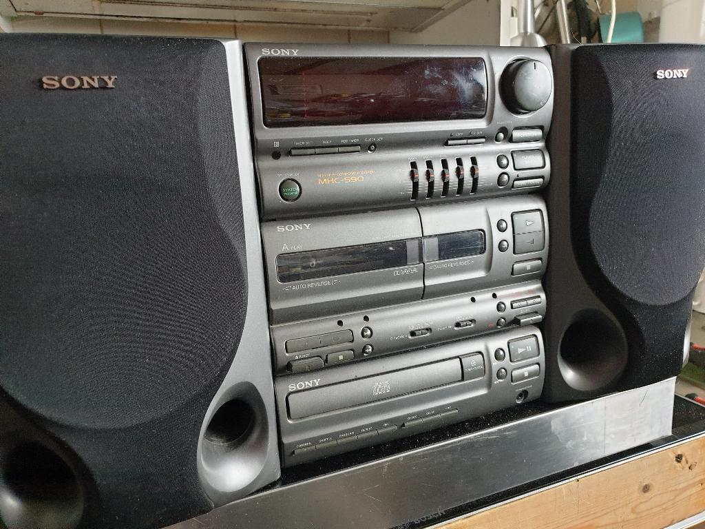 SONY MHC-590 20 euro afhalen., Audio, Tv en Foto, Stereoketens, Ophalen, Gebruikt, Sony, Microset